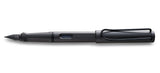 Lamy Pluma Estilográfica Safari 017m Punta M Tinta Azul Color Negro Mate