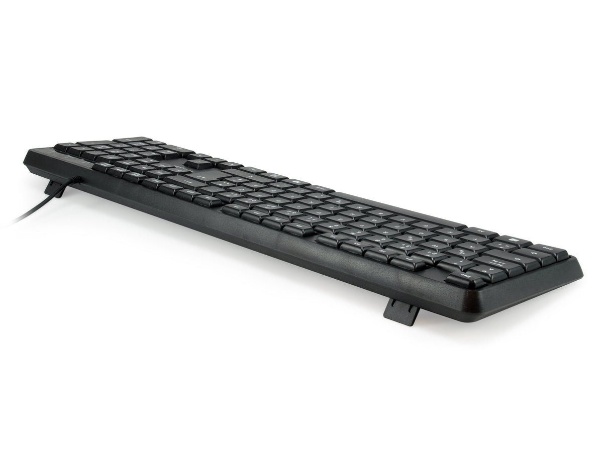 Equip Teclado Con Cable Us Negro 1.50m