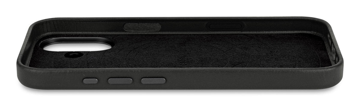 Decoded Leather Backcover Iphone 17 Black