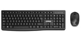 Teclaso Español  Combo Wireless, Negro