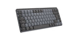 Logitech Master Series Mx Mechanical Mini Teclado Retroiluminación Inalámbrico Bluetooth Le Qwertz Alemán Interruptor: Clicky Grafito