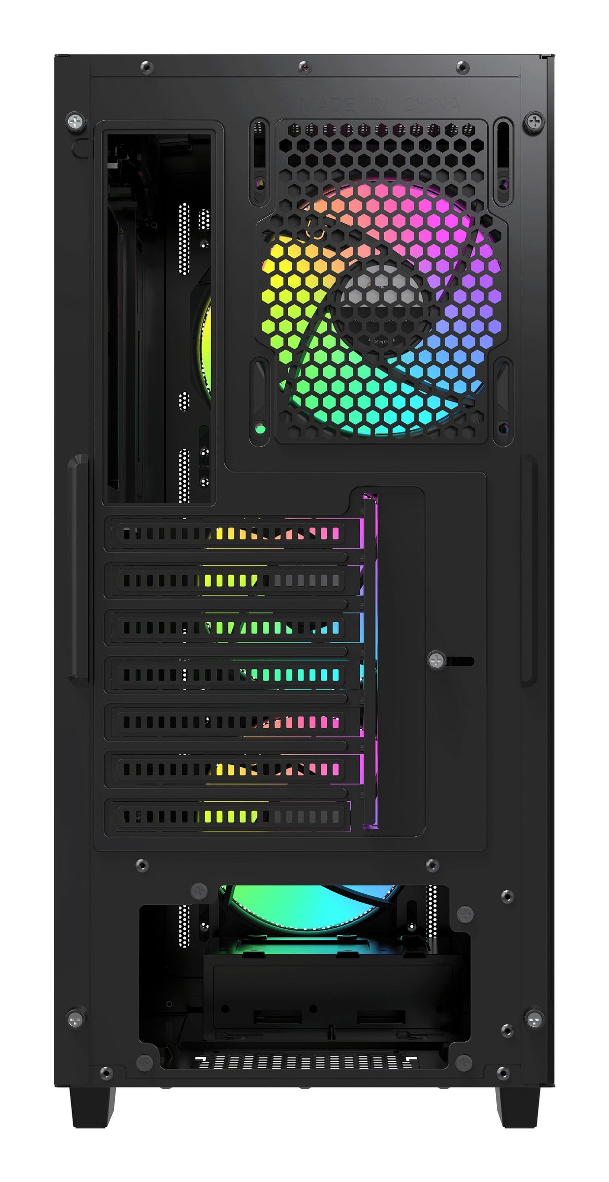 Ocypus Gamma C60 Argb (Negro, Tempered Glass) Gamma-C60-Bkg400xx-Gl