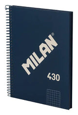 EAN 8411574107484 - Milan 57153E80SNCB cuaderno y block A5 80 hojas Negro imagen 1