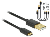 Delock Usb-Cablesatz - Schwarz