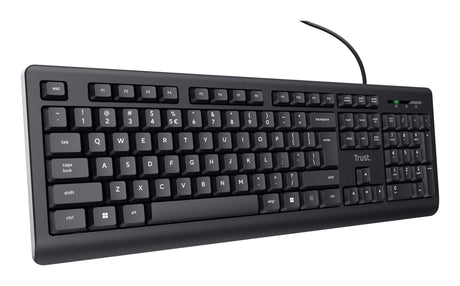 EAN 8713439246391 - Trust 24639 teclado Oficina USB No Inglés de EE. UU. Negro imagen 2