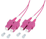 Efb Duplex Cable De Red Sc-Sc Om4 10m Lszh 1,2mm Erikaviolett
