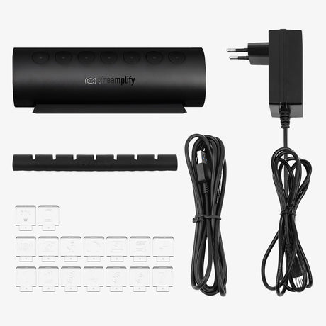 EAN 4251442506421 - Streamplify HUB CTRL 7 USB 3.2 Gen 1 (3.1 Gen 1) Type-A Negro imagen 2