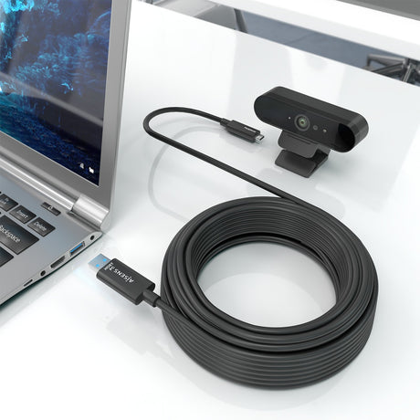 EAN 8435739902714 - AISENS A157-0927 cable USB USB 3.2 Gen 2 (3.1 Gen 2) 40 m 2 x USB A USB C Negro imagen 4