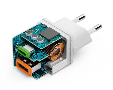 Cargador  Hama 00201991 De Dispositivo Móvil Auriculares, Batería Portátil, Smartphone, Tableta Blanco Corriente Alterna Carga Rápida Interior