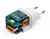 Cargador  Hama 00201991 De Dispositivo Móvil Auriculares, Batería Portátil, Smartphone, Tableta Blanco Corriente Alterna Carga Rápida Interior