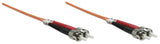 EAN 0766623515764 - Intellinet 515764 Cable de fibra óptica e InfiniBand 2 m ST Naranja imagen 2