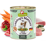 EAN 4260165187480 - GranataPet 187480 alimento húmedo para perros Cordero, Ternero Adulto 800 g imagen 1