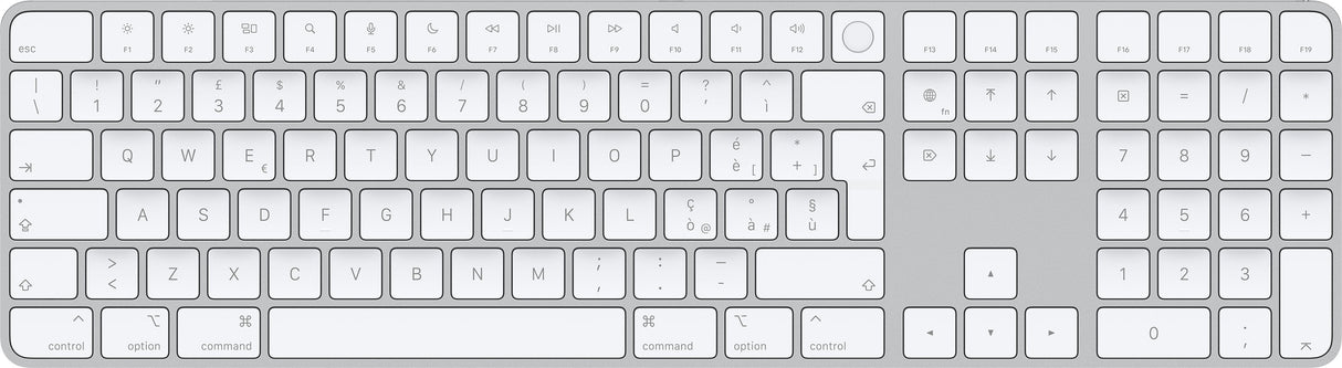 Magic Keyboard With Touch Id And Numeric Keypad For Mac Computers With Apple Silicon   Italian