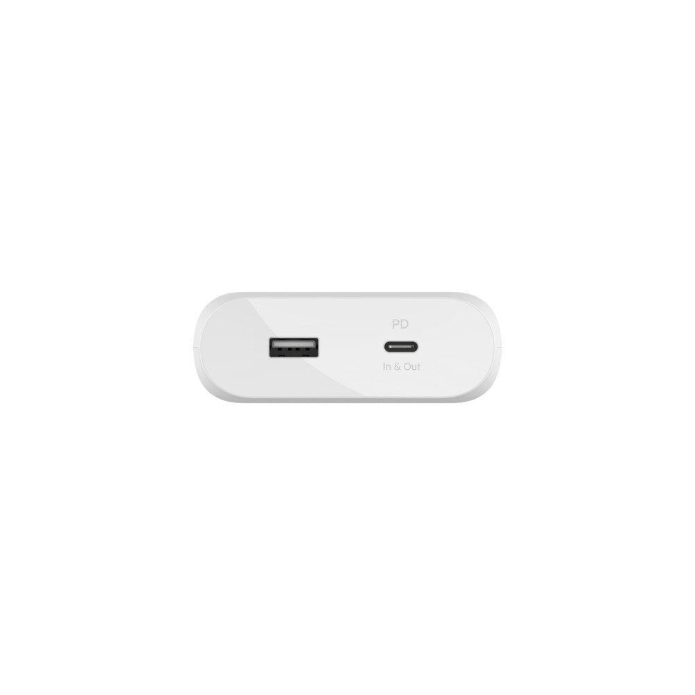 Belkin Boost Charge 30w - Batería Externa Usb-C  Cargador Portátil Con Cable 20000mah Blanca