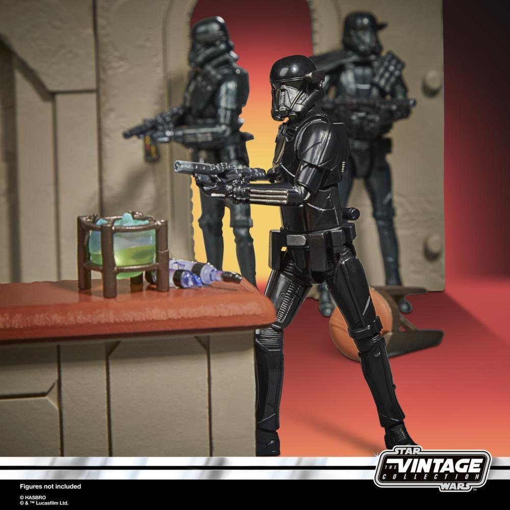 Set Nevarro Cantina + Figura Imperial Death Trooper Mandalorian Star Wars