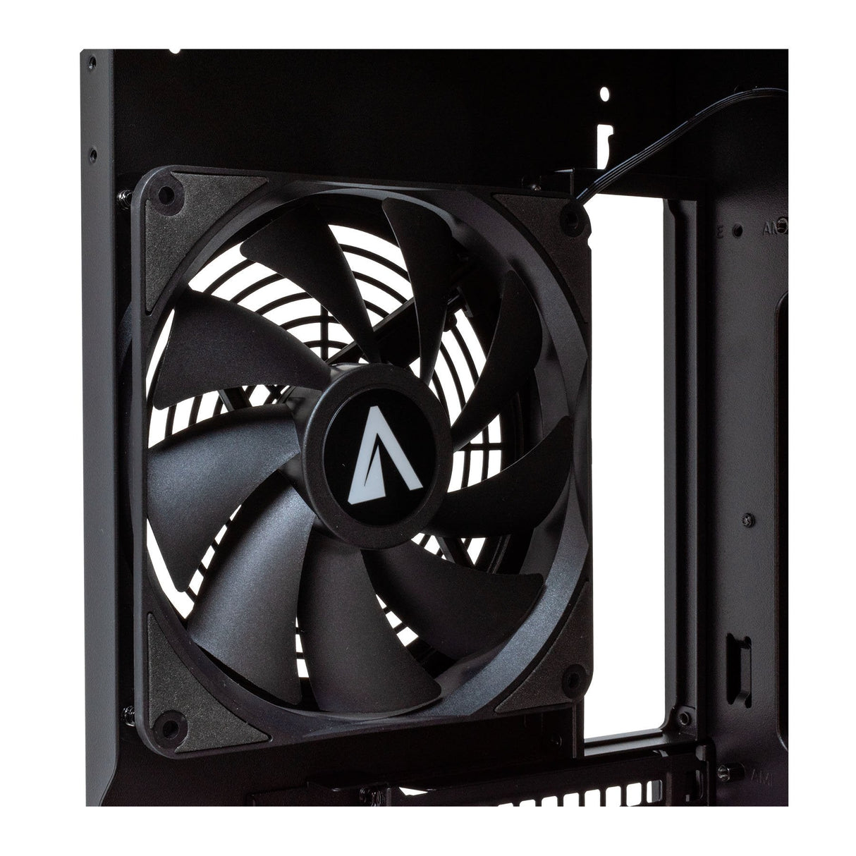 Caja Pc E-Atx Torre Abysm Ai Pro 100 Workstation Negra 9xslots 6xssd 2xhdd 2xusb 3.0 1xusb-C Color Negro