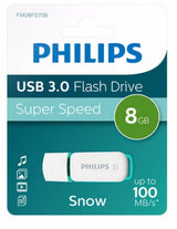 Pendrive Philips Usb-Stick  8gb 3.0 Usb Snow Super Fast Green