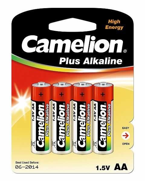 Pilas Camelion Alcalina Lr6 Mignon Aa (4 Piezas)