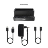 Docking Station Para Ssd M2 Sata Nvme Tooq Tqds-502b