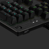 EAN 5099206086272 - Logitech G 920-009370 teclado Juego USB Internacional de EE.UU. Carbono imagen 4