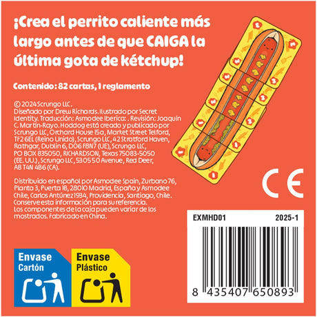 EAN 8435407650893 - Asmodee Hoddog Juego de mesa imagen 3