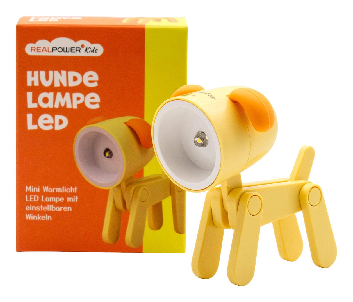 Lámpara De Mesa Realpower 486316  Led Naranja, Amarillo