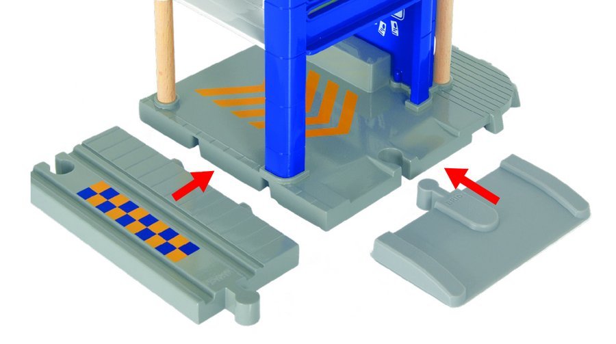 Brio Comisaría De Policía Mundial Con Vehículo De Emergencia, Vehículo De Juguete. 33813