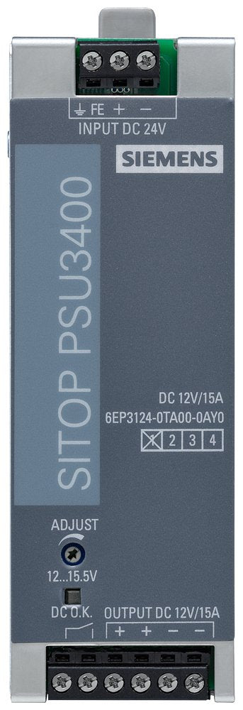 Siemens 6ep31240ta000ay0 Fuente De Alimentación Para Carril Din Din-Rail Contenido 1 Ud.