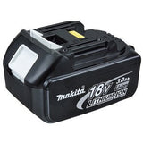 Makita 197599-5 Batería Recargable De Ión De Litio 3 Ah 18v Batería, Ión De Litio, 3 Ah, 18 V, Negro, 1 Pieza(S)