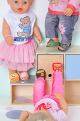 Zapf Creation Baby Born® Zapatillas De Baño 43cm, Accesorios Para Muñecas Artículos Surtidos, Un Par 836811