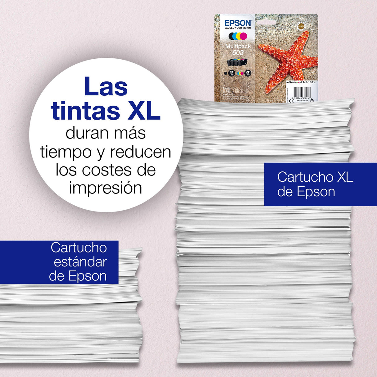 EAN 8715946666754 - Epson C13T03U24010 cartucho de tinta 1 pieza(s) Original Rendimiento estándar Cian imagen 4