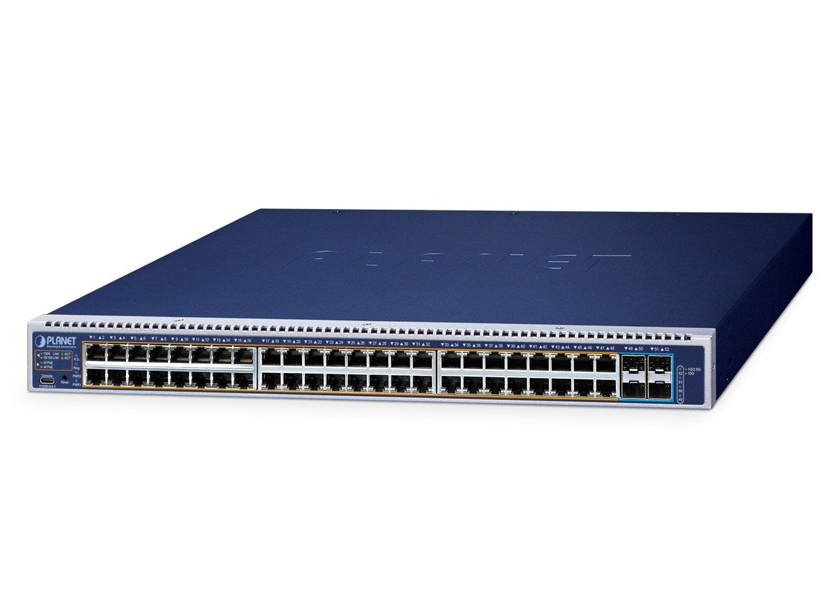 L3 48-Port 10/100/1000t 95w  802.3bt Poe + 4-Port 10g Sfp+