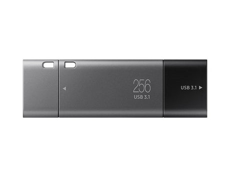 EAN 8801643264178 - Samsung Duo Plus unidad flash USB 256 GB USB Tipo C 3.2 Gen 1 (3.1 Gen 1) Negro, Gris imagen 2