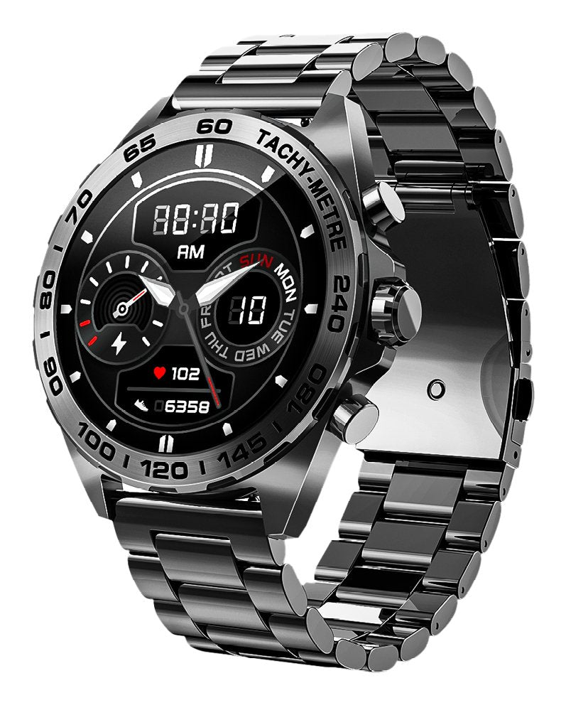 Smartwatch Bea·Fon  501 Stainless Steel Smartwatch 1.43" Amoled