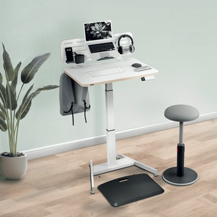 EAN 4002432138371 - Leitz 65340001 escritorio de pie Gris Oscuro imagen 9