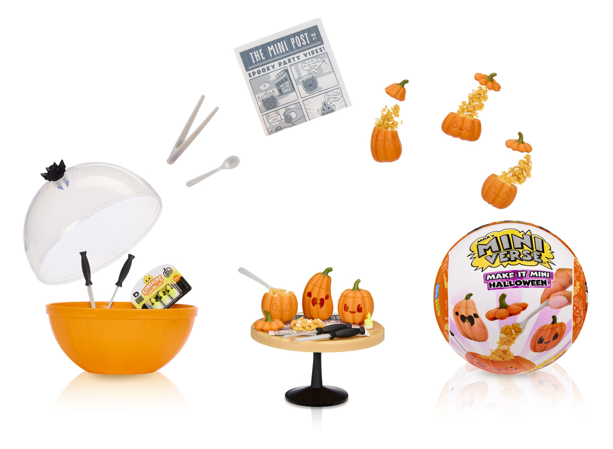 Mga Entertainment Mga'S Miniverse - Make It Mini Halloween 2025 Beetlejuice Mini Collectibles (Sortierter Artikel) 547051-Euc