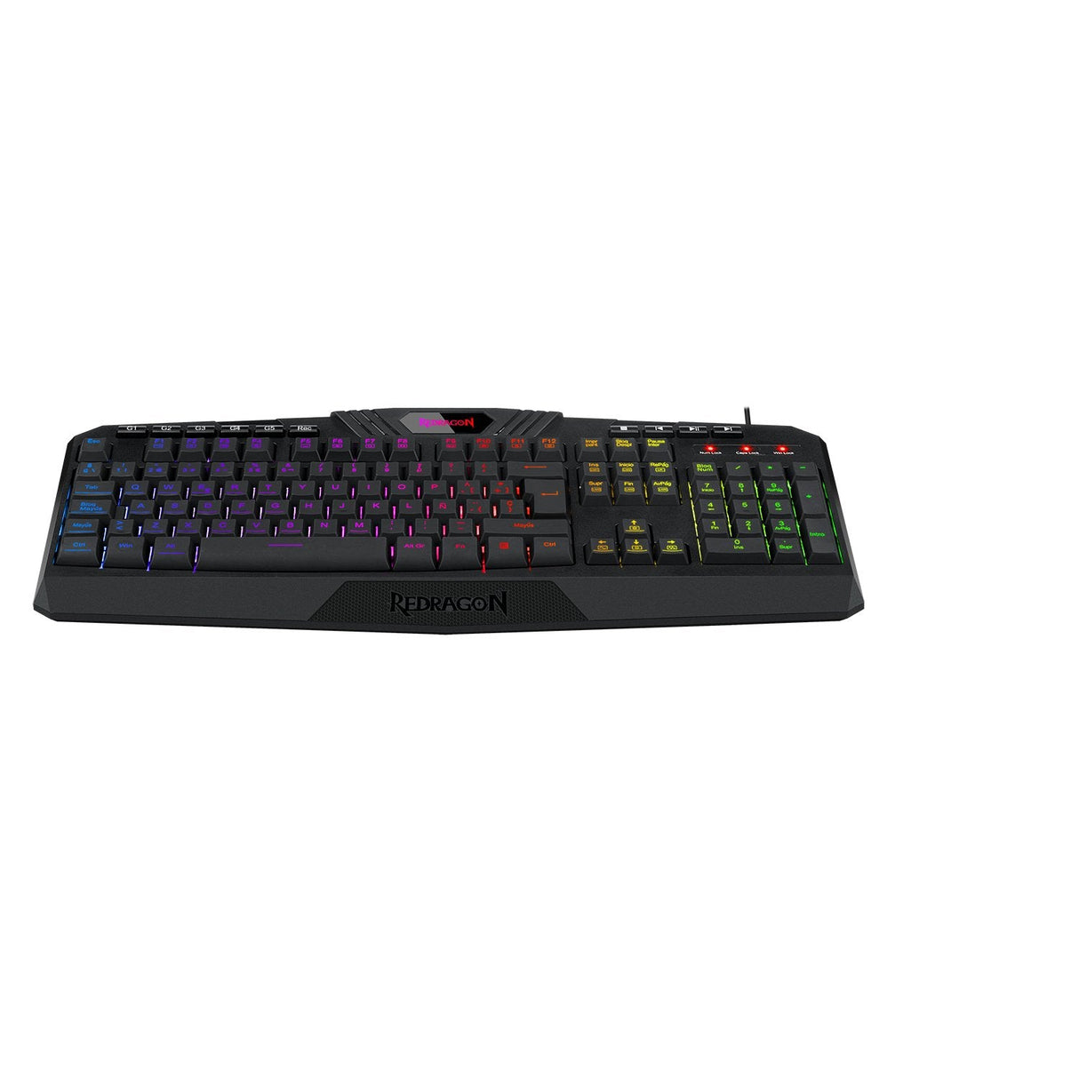 Redragon Harpe Pro Teclado Mecánico Gaming Rgb Español España Negro