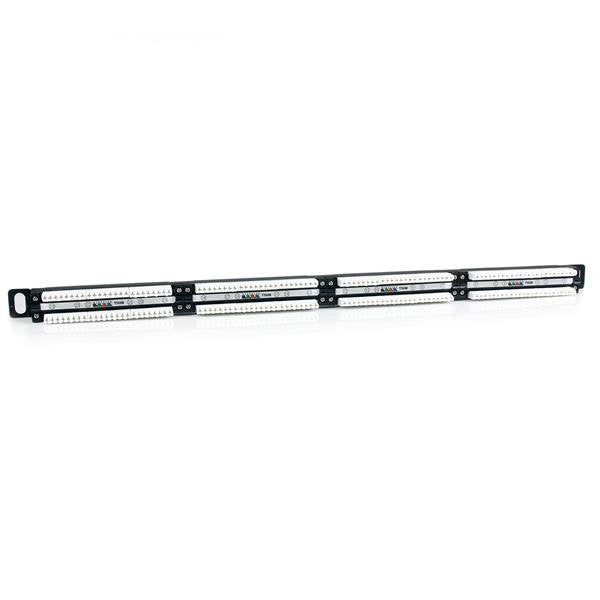 Panel De Parcheo Startech.Com  De 24 Puertos Rj45 Cat5e 110 - 0,5u Montaje En Rack - Patch Panel