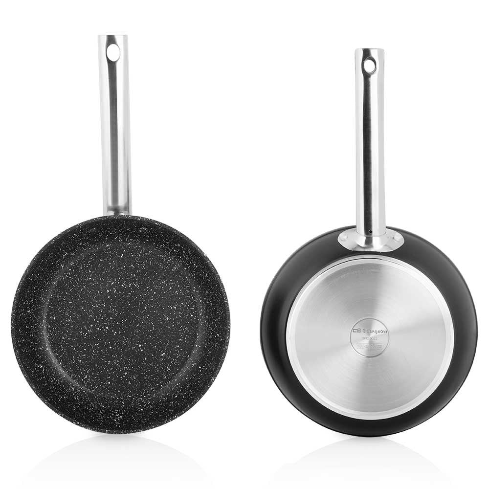 Orbegozo Sfb 9022 Sarten Full Induction - Cocina Sana Y Ecologica - Antiadherente - Apto Para Todo Tipo De Fuegos