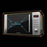 Cecotec Proclean 5110 Inox Microondas Con Grill 700w