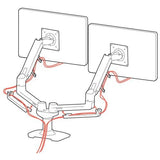 EAN 0698833012033 - Ergotron LX Series 45-245-026 soporte para monitor 68,6 cm (27") Escritorio Plata imagen 5