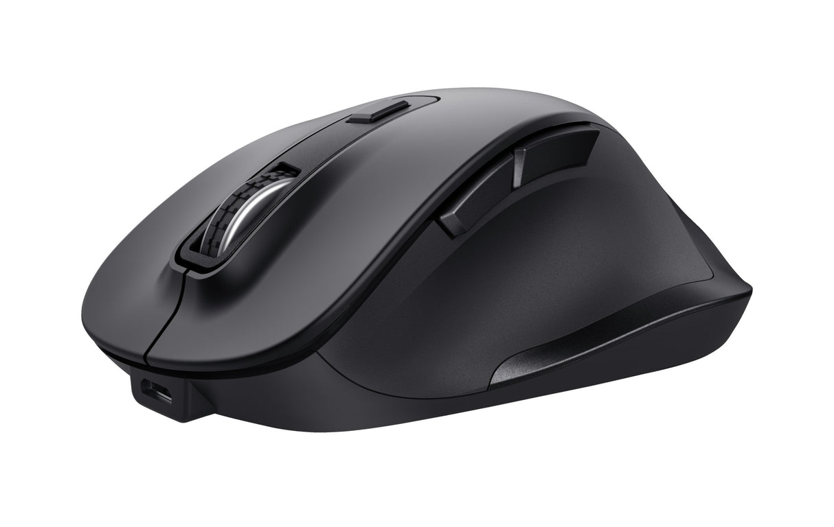 Ratón Ergonómico Inalámbrico Trust Fyda Eco Batería Recargable Hasta 2400 Dpi