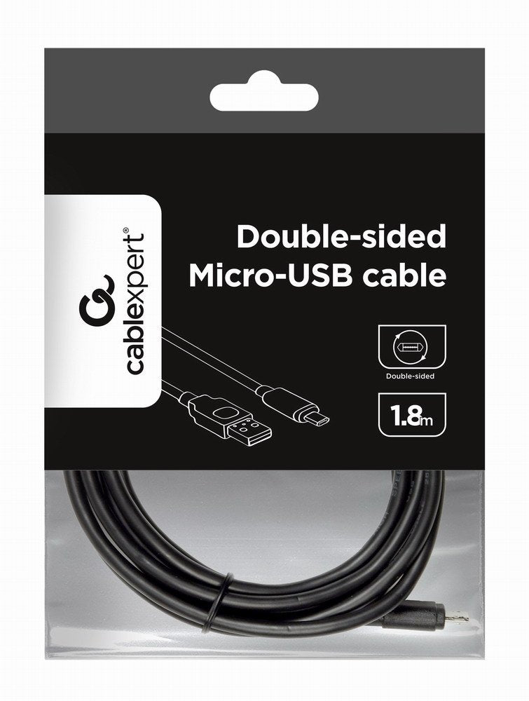 Cable Usb2 To Micro-Usb Double/Sided Cc-Usb2-Ammdm-6 Gembird