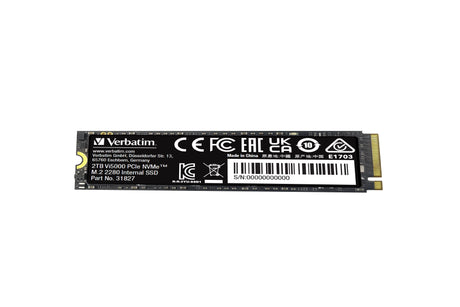 EAN 0023942318279 - Verbatim Vi5000 2 TB M.2 PCI Express 4.0 NVMe 3D NAND imagen 3
