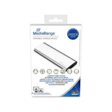 Disco Externo Ssd Mediarange Sse 240gb Usb Typ-C Mr1101 Silber