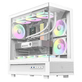 EAN 6931858712125 - GameMax NEX C51 WH carcasa de ordenador Blanco imagen 4
