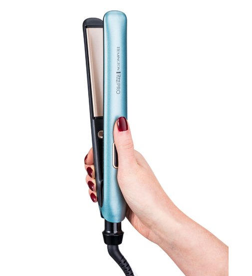 EAN 5038061105520 - Remington S9300 Plancha de pelo Caliente Negro, Azul 54 W 3 m imagen 2