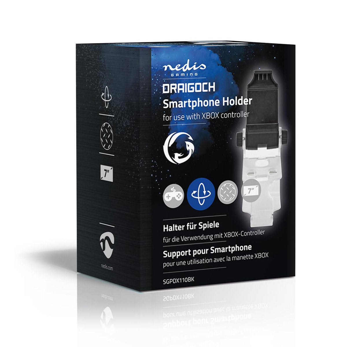 Nedis Soporte Gaming Para Smartphone   5 "  6.5 "