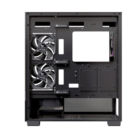 EAN 6977277360066 - Einarex EXCS-PR-51DR-B carcasa de ordenador Midi Tower Negro imagen 5