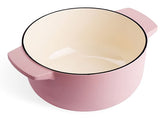 Kitchenaid Bräter Mit Deckel Gusseisen 22cm, Rosa